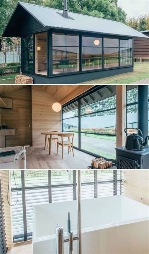 Prefab Minimalist Housing By The Muji Brand The Muji Hut Of Wood By