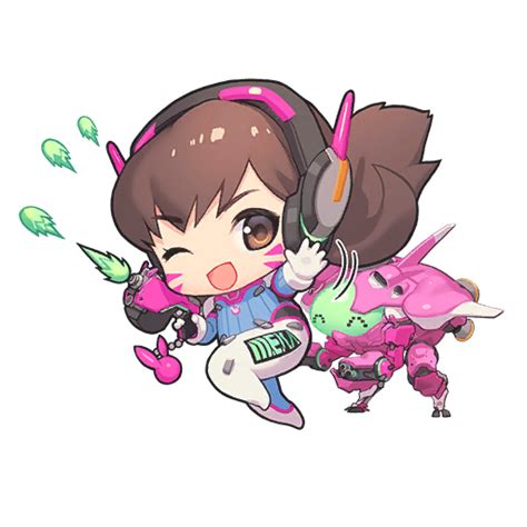 Ay — Heres All The Sprays From The Dva Nano Cola Overwatch