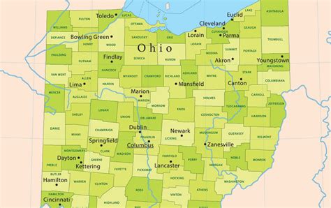 Map Of Akron Ohio