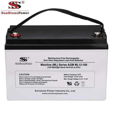Sealed Rechargeable Lead Acid Vrla Battery 12v 100ah Deep Cycle Agm Ups