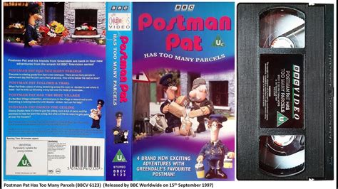 Postman Pat Has Too Many Parcels UK VHS Recreation YouTube