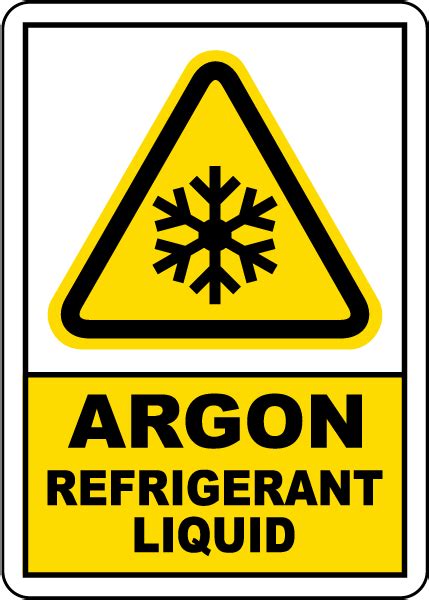 Argon Refrigerant Liquid Sign Claim Your 10 Discount