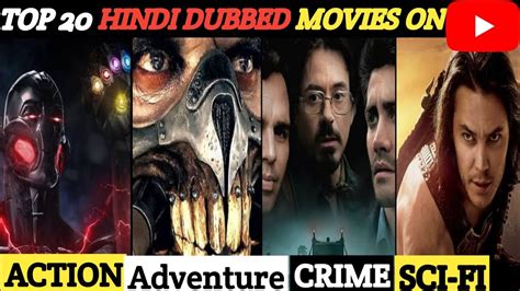Top 20 Hollywood Hindi Dubbed Movies On Youtube 2020 Youtube