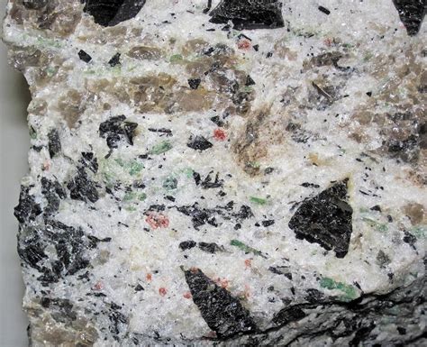 Granite Pegmatites Texture Formation And Mineral Composition Science
