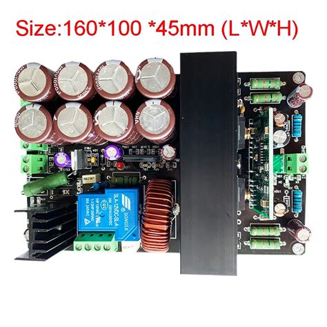 1kw 1000w Hifi High Power Amplifier Irs2092 Irfb4227 Class D Mono