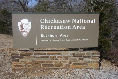 Chickasaw National Recreation Area Near Sulphur Oklahoma The Areas
