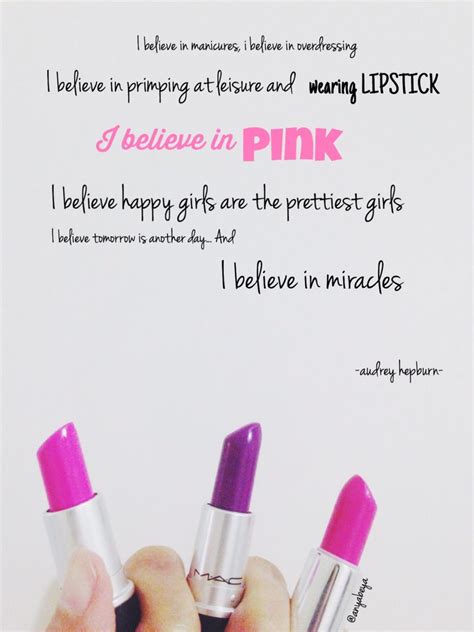 Popular quote by audrey hepburn: Quotes | I believe in pink, Happy girls, Believe in miracles