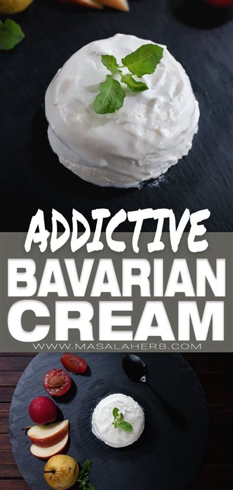 It's a lovely vanilla cake, fresh pastry cream + chocolate ganache. Bavarian Cream Recipe - How to make Bavarian Cream ...