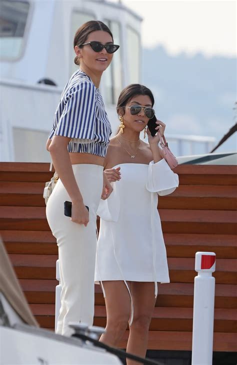 Kourtney Kardashian And Kendall Jenner In Cannes May Popsugar