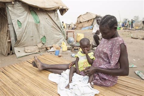 el 90 de los refugiados de sudán del sur son mujeres y menores