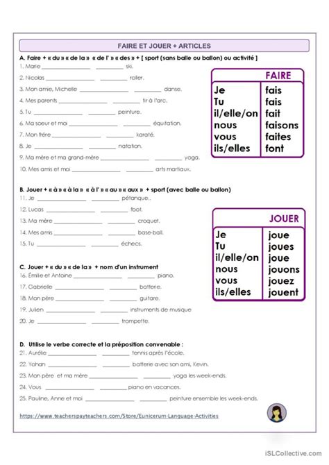 Faire Et Jouer Articles Pratique D Fran Ais Fle Fiches Pedagogiques