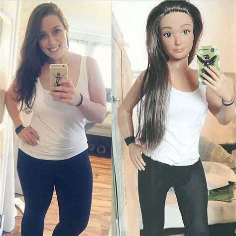 From Brigetsfit Lammilyofficial Made This Doll Of Me How Awesome Check Out Their Instagram