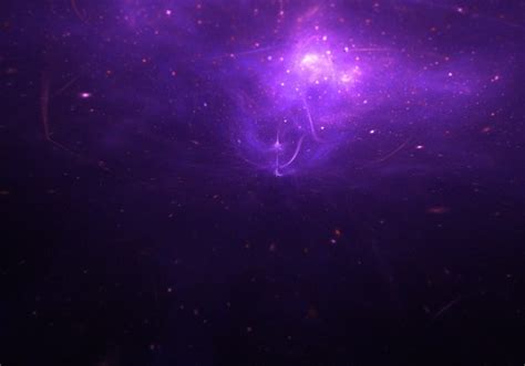 Beautiful Purple Universe Background Free Photo