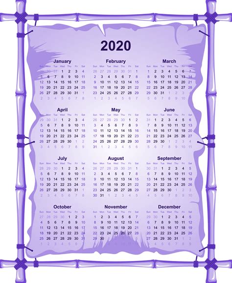 Download Kalender 2021 Hd Aesthetic 2021 Calendar Printable Free In