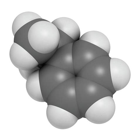 Cumene Aromatic Hydrocarbon Molecule Photograph By Molekuul Fine Art