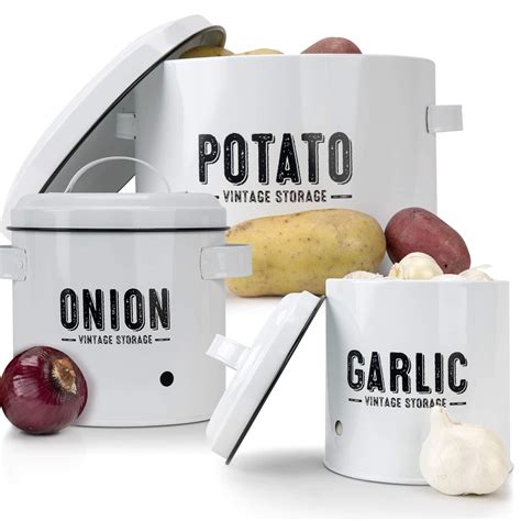 Buy Granrosi Potato Storage For Pantry Canister Sets For The Kitchen