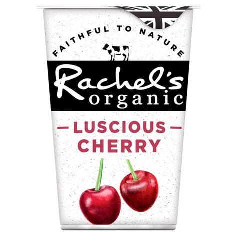 Rachels Organic Low Fat Cherry Yogurt 450g From Ocado
