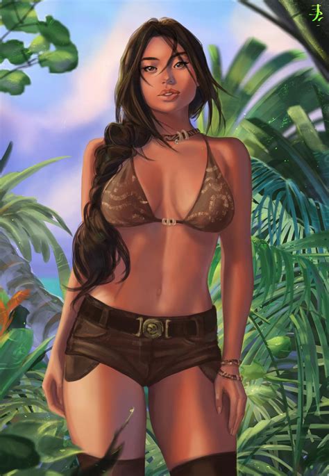 Lara Croft Sunny Day Nsfw Optional By Coffeeart Hentai Foundry