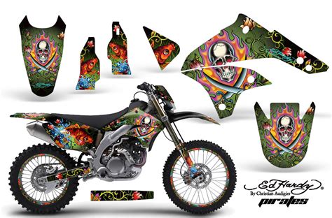 Kawasaki Enduro Dirt Bike Graphic Kit Klx450 2008 2022