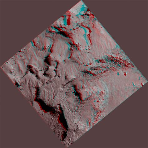 Philaes Landing Site In 3d The Planetary Society