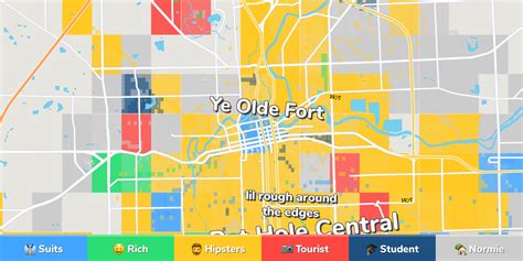 Fort Wayne Neighborhood Map