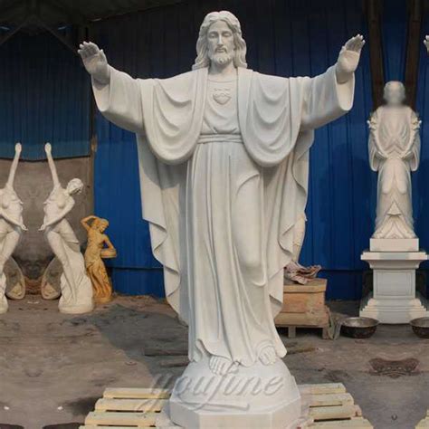 Large Outdoor Most Popular Catholic Sculpture Christ The Shepherd