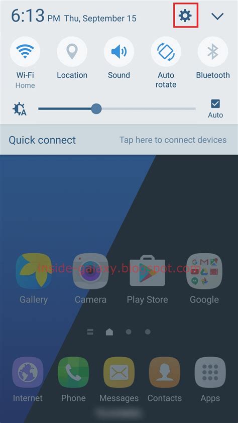 Inside Galaxy Samsung Galaxy S7 Edge How To Adjust Automatic Screen