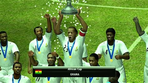 Pes 2008 Xbox 360 Ghana Vs Ivory Coast African Cup Final Gameplay Youtube