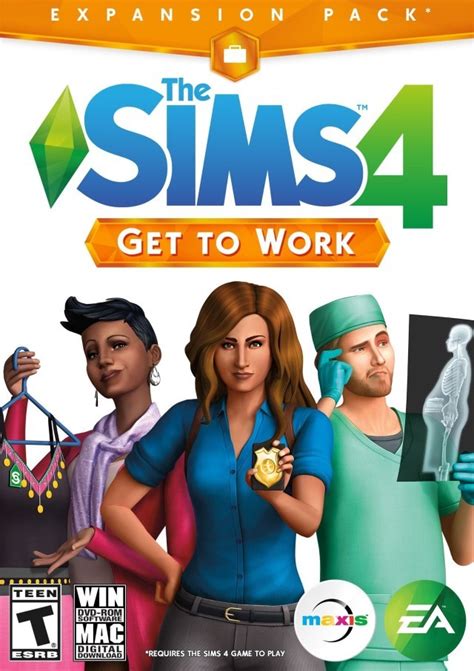 The Sims 4 На работу The Sims 4 Get To Work — дата выхода