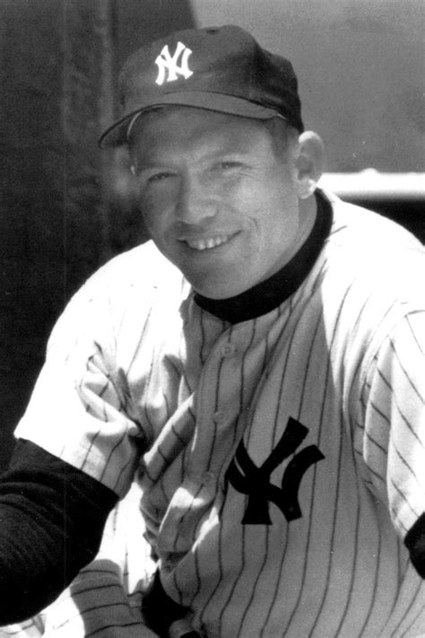 Mickey Charles Mantle Inducted To The Hall Of Fame In 1974 New York