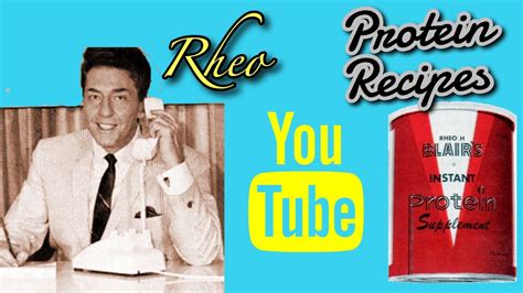 Rheo Blair Protein Drinks Protein Shakes For Muscle Building Youtube