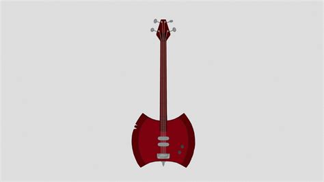 Marceline`s Bass Guitar Download Free 3d Model By Coffeek Coffe0wolf [bac567b] Sketchfab
