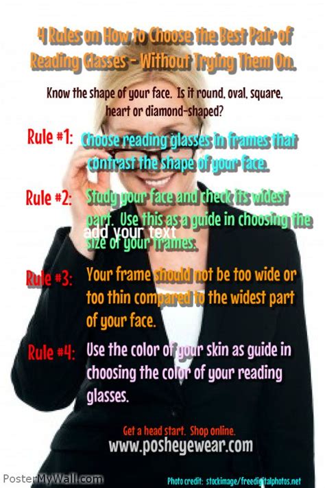 Maybe you would like to learn more about one of these? Here are 4 rules on how to choose the best pair of reading ...