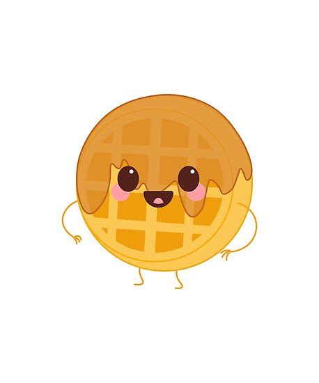 Kawaii Waffles Posters By Susurrationstud Redbubble