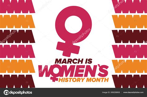 Womens History Month Celebrated Annual March Mark Womens Contribution