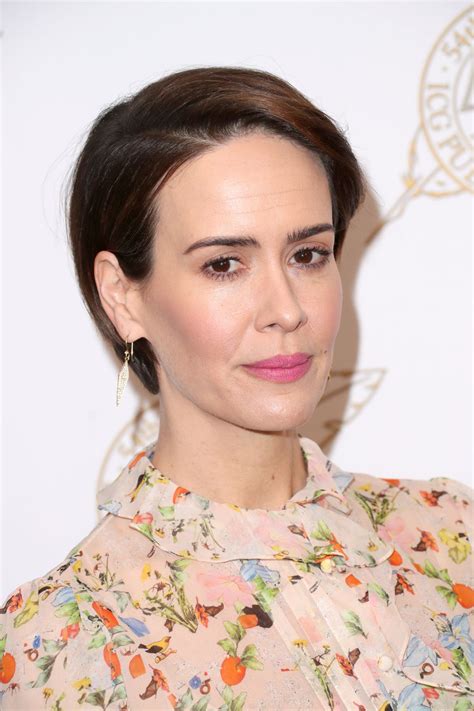 Sarah paulson is taking a look back at her work on the american horror story series and she revealed the one season she didn't want to do. SARAH PAULSON at 2017 Cinematographers Guild Publicists ...