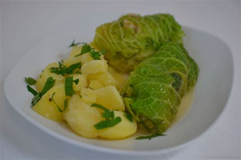 Schnelle Wirsing Roulade Mit Kartoffeln Katha Kocht