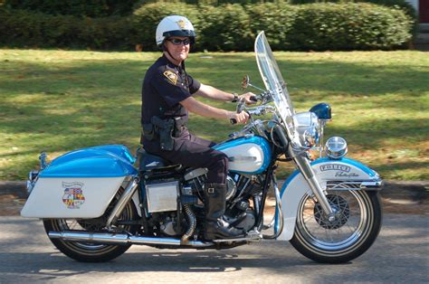 1966 Harley Shovelhead Police Motorcycle Harley Shovelhead Harley