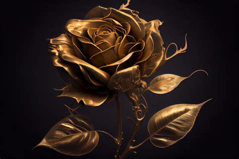 Golden Rose Hd Wallpaper Tutorial Pics