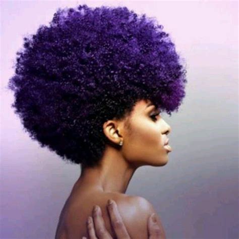 Purple Purple Natural Hair Curly Hair Styles Natural Hair Styles