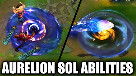 Aurelion Sol Abilities Rework Preview New And Old League Of Legends Youtube