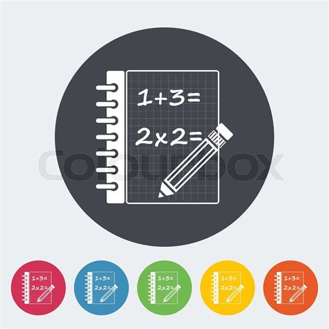 Mathematics Stock Vector Colourbox