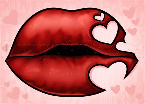 Lips Drawing Easy Tattoos