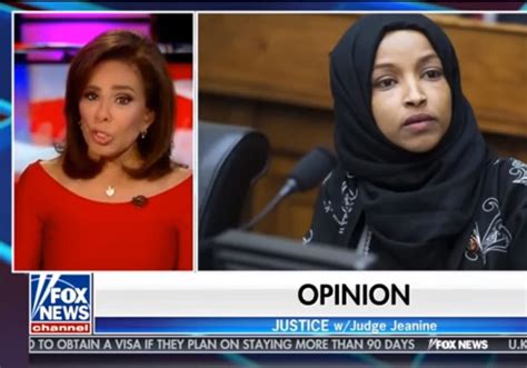 Judge Jeanine Pirros Show Did Not Air Over Comments On Ilhan Omar