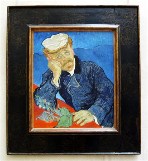 Portrait Du Docteur Paul Gachet Tableau De Vincent Van Gogh Le Blog