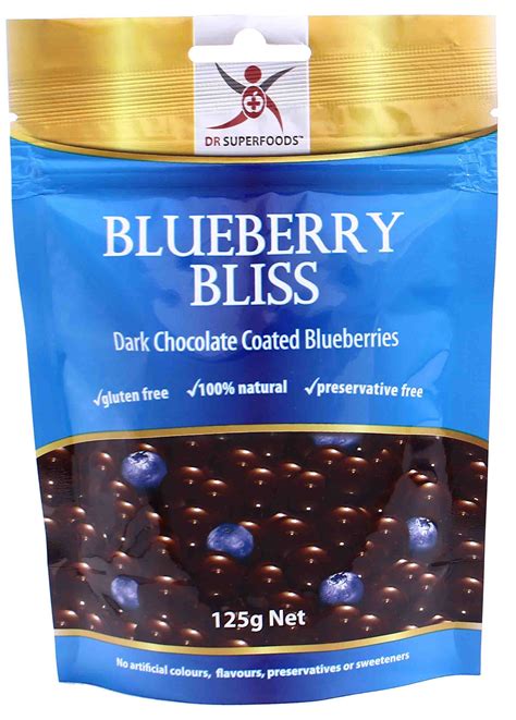 Dark Chocolate Blueberries Dairy Free Chocolate Coated Products Buy Superfood Online Dr