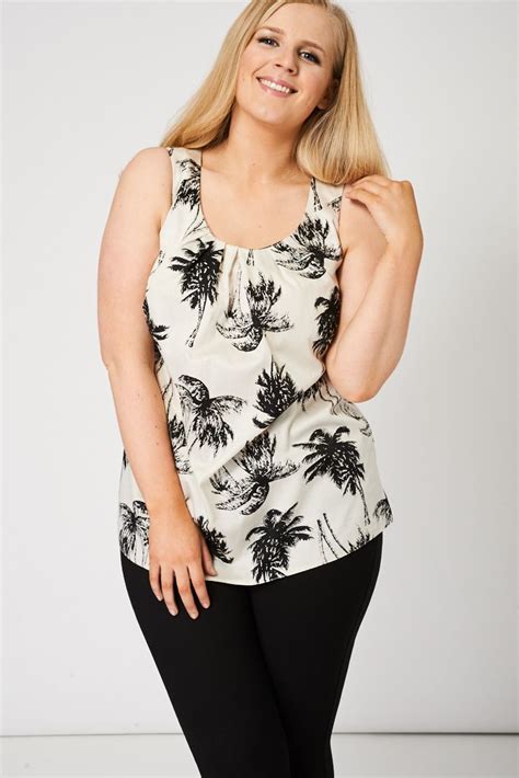 Pleat Front Sleeveless Top £1199 Clothes For Women Tops Clothes