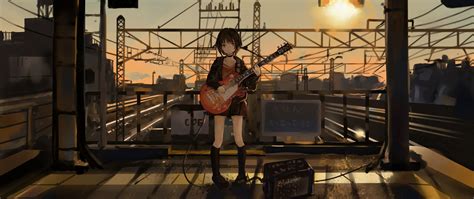 Download amazing 3d desktop wallpaper backgrounds in full hd. Download wallpaper 2560x1080 girl, guitar, anime, musician, electric guitar, art dual wide 1080p ...