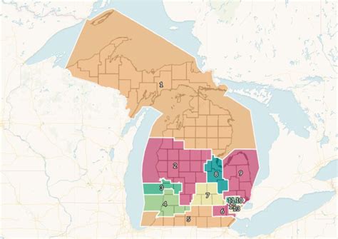 See Which New Congressional District Your Michigan County Is In