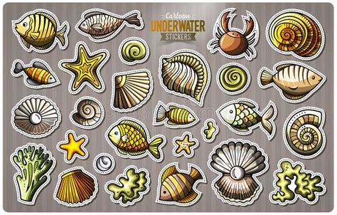 Set Water Badges Stickers Stock Illustrations 197 Set Water Badges